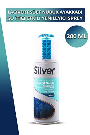 Bağcık + Silver Süet ve Nubuk Ayakkabı Yenileyici Sprey 200 ML Set