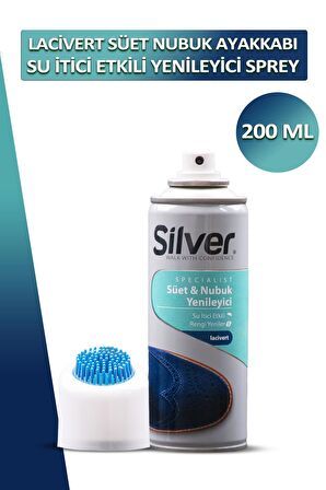 Bağcık + Silver Süet ve Nubuk Ayakkabı Yenileyici Sprey 200 ML Set