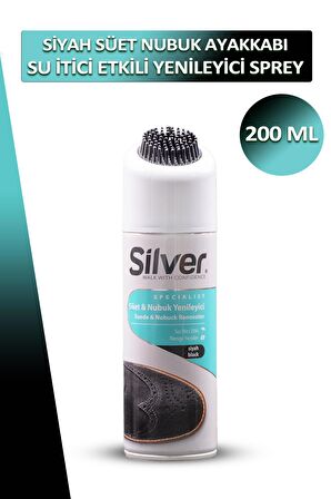 Bağcık + Silver Süet ve Nubuk Ayakkabı Yenileyici Sprey 200 ML Set