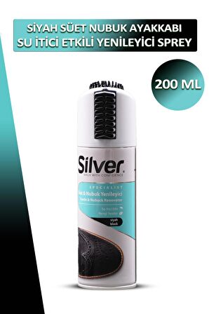 Bağcık + Silver Süet ve Nubuk Ayakkabı Yenileyici Sprey 200 ML Set