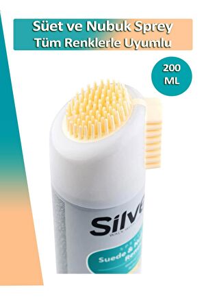 Süet ve Nubuk Yenileyici Sprey Boya Su İtici Etkili Naturel 200ML