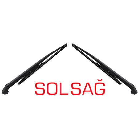 Tofaş Slx Kol Dahil Sağ Sol Silecek Takımı 47S291