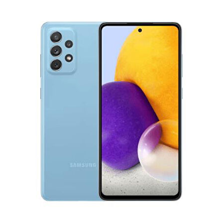 Yenilenmiş SAMSUNG GALAXY A72 128GB -B Kalite- Mavi