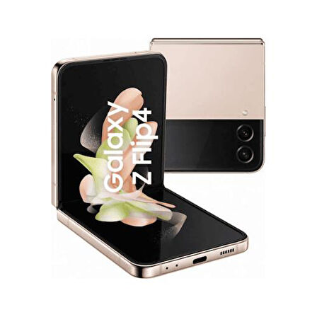 Yenilenmiş SAMSUNG GALAXY Z FLİP 4 128GB -A Kalite- Altın
