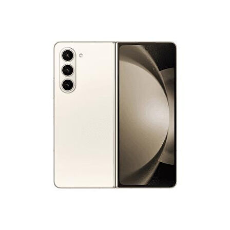 Yenilenmiş SAMSUNG GALAXY Z FOLD 5 512GB -B Kalite- Krem