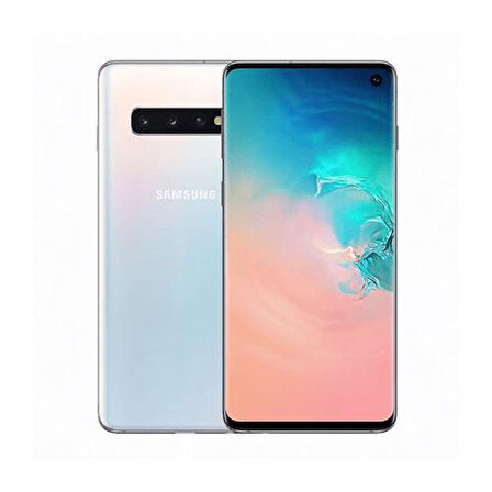 Yenilenmiş SAMSUNG GALAXY S10 128GB -A Kalite- Beyaz