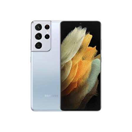 Yenilenmiş SAMSUNG GALAXY S21 ULTRA 256GB -A Kalite- Gümüş