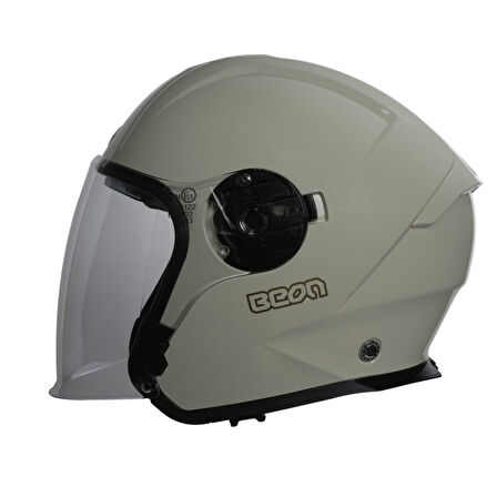 Beon B-203 Çenesiz Vizörlü Yazlık Kask FY01 İtaly