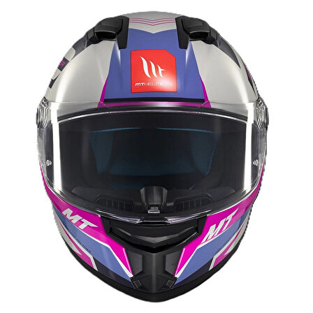 MT Stinger 2 FF126 Tron C8 Gloss Full Face Motosiklet Kaskı