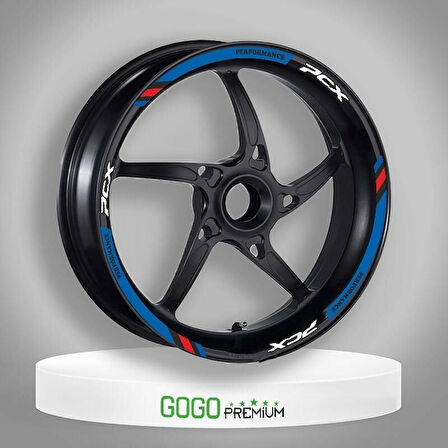 Gogo Jant Şeridi MPower Mavi 044 - Honda PCX