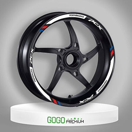 Gogo Jant Şeridi MPower Beyaz 043 - Honda PCX