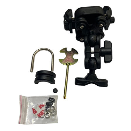 Gear5 Motosiklet Telefon Tutucu Gidon Bağlantılı Titreşim Modüllü 909