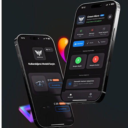Crown Micro C10 Motosiklet Bluetooth İnterkom Seti