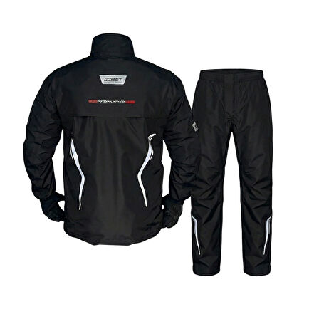 Forte GT Premium Yağmurluk Takımı Siyah