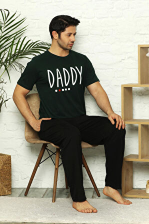 Nisanca Yazlık Kısa Kol %100 Pamuk Erkek Pijama Takımı