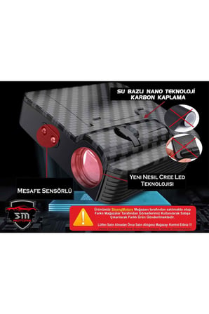Honda Araçlar İçin Pilli Yapıştırmalı Kapı Altı Led Logo-Projektör New logo