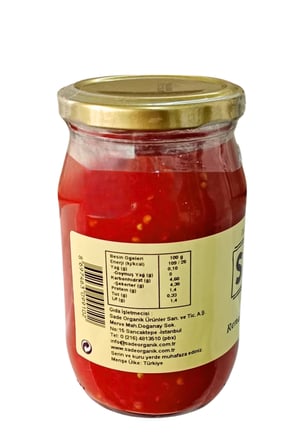 SADE ORGANİK RENDELENMİŞ DOMATES 340 GR 4 LÜ PAKET