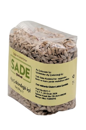 SADE KABAK VE AYÇEKİRDEĞİ İÇİ PAKET 250 GR