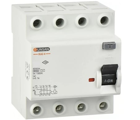 1 Adet Günsan 4X40a 30Ma Kaçak Akım Rolesi KA3 4-40/30 30Ma