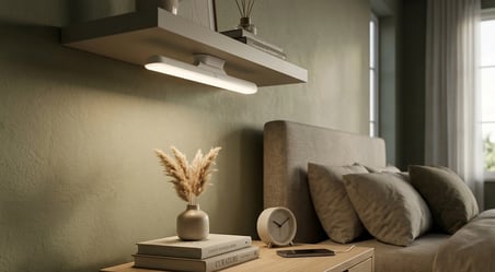 1 Adet CATA CT 5249 Beyaz Kasa 3W Şarjlı Led Aplik Dokunmatik 3 Renk Modu