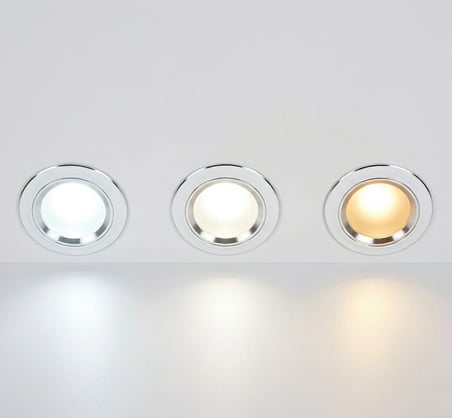 1 Adet CATA CT 5257 Zebra Beyaz Kasa 6W Sıva Altı Led Spot 3 Renk