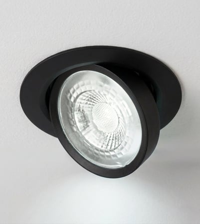 1 Adet CATA CT 5200 Lal Siyah Kasa 7W Sıva Altı Led Spot Beyaz Işık 6400K