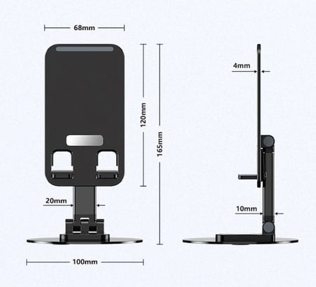 Katlanabilir Telefon Tablet Tutucu Stand