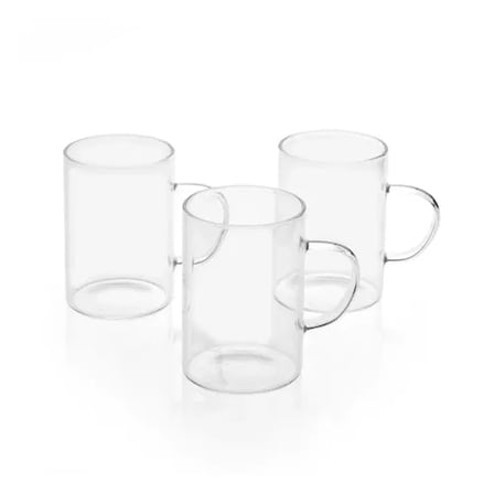 DecoHandy 6'lı Cam Kupa 200 ml