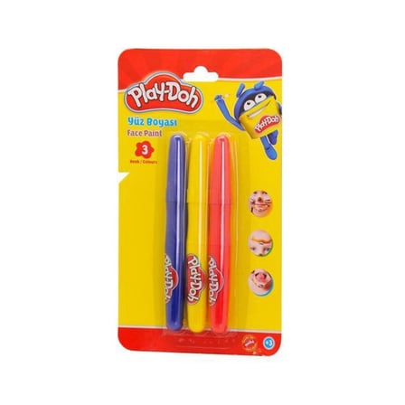 3 Renk Yüz Boyası