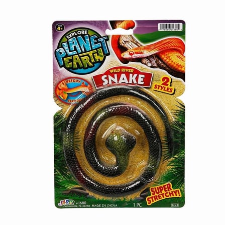 Planet Earth Esnek Yılan Figürü - S01001680 - 1 Adet Stokta Olan Gönderilir