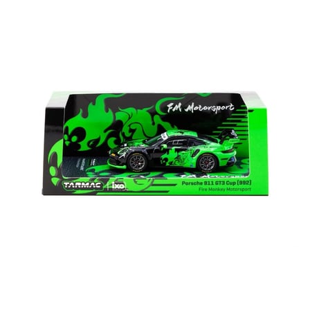 Eco Lounge 1/64 Porsche 911 GT3 Cup (992) Fire Monkey Motorsport - Eco Lounge X iXO Models