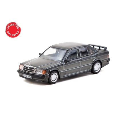 Eco Lounge 1/64 Mercedes-Benz 190 E 2.3-16 Blue-Black metallic