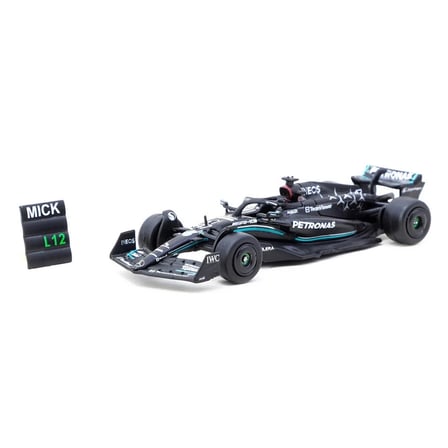 Eco Lounge 1/64 Mercedes-AMG F1 W14 E Performance Spanish Grand Prix Tyre Testing 2023 Mick Schumach