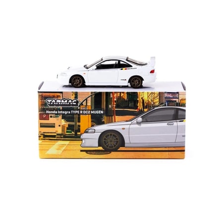 Eco Lounge 1/64 Honda Integra TYPE R DC2 MUGEN Championship White