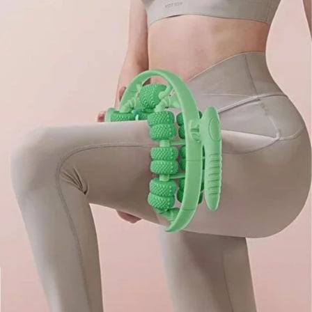 13 Tekerlekli Circular Lenfatik Masaj Roller – Selülit Giderici, Cilt Sıkılaştırıcı, Bacak Kol Sırt 