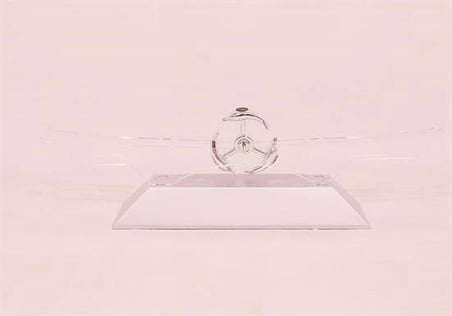Dekoratif Masa Üstü Obje Manyetik Kinetik Orbital Dönen Yunuslar