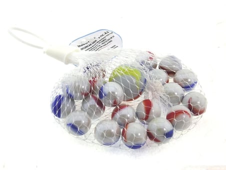 Kemik Misket File içerisinde 20 küçük 1 büyük Misket