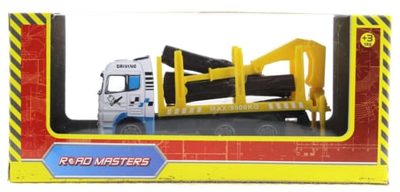 Die Cast Mini Sarı Kütük Kamyonu