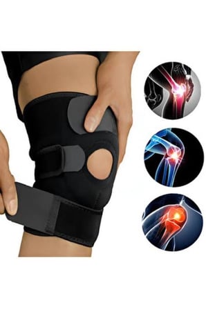 Medical Patella Destekli Diz Korsesi İkili Sağ Sol Çapraz Bağ Menisküs Ağrısı Için Sporcu Dizlik