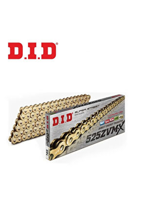 DID 525ZVM-X GOLD X-RİNG ZİNCİR-124 BAKLA / HONDA / CRF L AFRICA TWIN / ADV / DCT L4 / 1100cc / DID