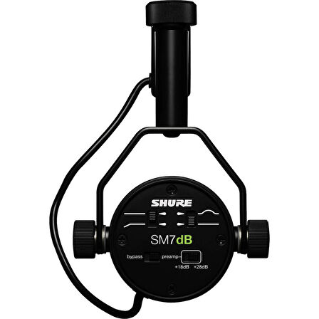 SHURE SM7dB TR RESMİ GARANTİLİ Dahili Preamp'lı Dinamik Vokal Mikrofon