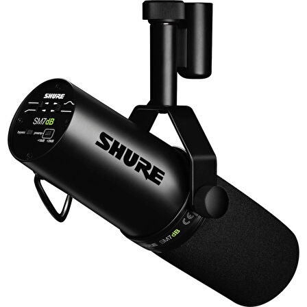 SHURE SM7dB TR RESMİ GARANTİLİ Dahili Preamp'lı Dinamik Vokal Mikrofon