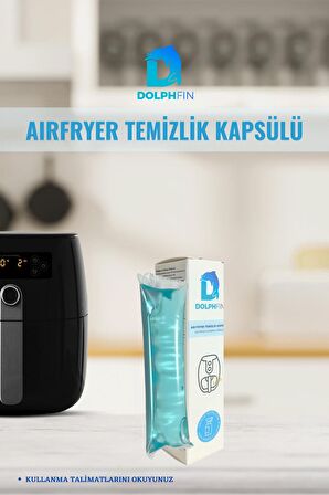 Airfryer Temizlik Kapsülü Çok Amaçlı Yağ Sökücü Suda Eriyen Sihirli Kapsül