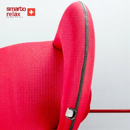 Smarto Relax Katlanabilir Minder— Taşınabilir, Dayanıklı, Dış Mekân Kullanım, Bordo