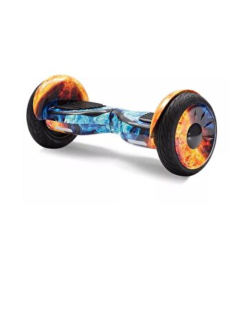 Smart Balance Elektrikli Kaykay Hoverboard Bluetooth Çanta 10 Inch Scooter Şişme Teker D01 10" SMART Desen10