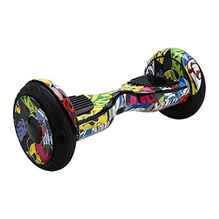 Smart Balance Elektrikli Kaykay Hoverboard Bluetooth Çanta 10 Inch Scooter Şişme Teker D01 10" SMART Desen01