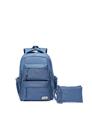 Sırt Çantası Okul Boyu Kalem Kutusu Hediyeli