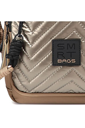 Parlak Yumuşak Kumaş Küçük Boy Askılı Kadın Sırt Çantası