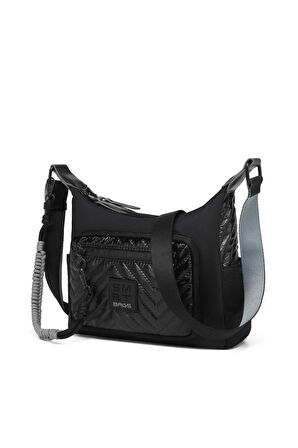 Parlak Kumaş Çapraz Askılı Kadın Postacı Çantası 3251