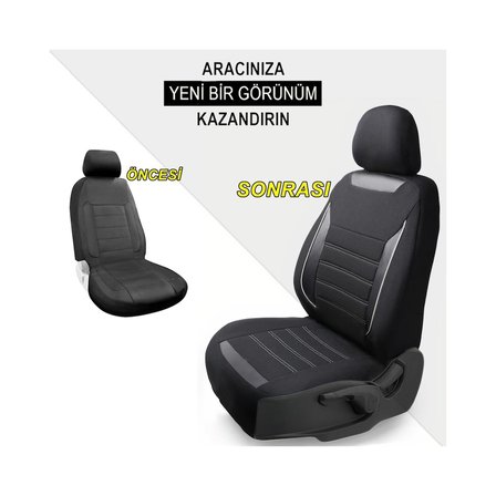 Honda Civic FD6 Smart Sb Serisi Oto Koltuk Kılıfı Seti   